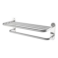 Genérica - Repisa Porta Estante Toallero 60 Cm Baño Acero Inoxidable Incluye Tornillos De Montaje.