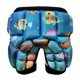 thumbnail image 4 of Pantalones cortos acolchados 3D con protección para la cadera Boy Girl Butt EVA Pantalones cortos acolchados Azul, 4 of 5