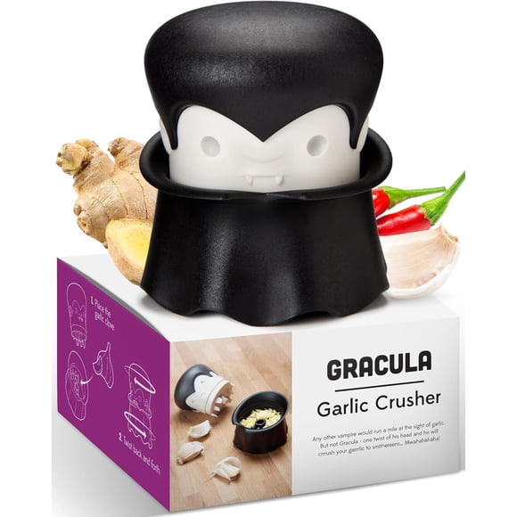 Trituradora de ajo OTOTO Gracula Twist Top Picadora y peladora