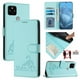 thumbnail image 1 of Funda tipo cartera FOXDOCK para Google pixel 5 con soporte, ranuras, RFID, diseño de gato, 1 of 5