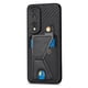 thumbnail image 2 of Funda Resistente para Honor 80 Pro con Tarjetero y Soporte, Diseño Magnético Negro, 2 of 5