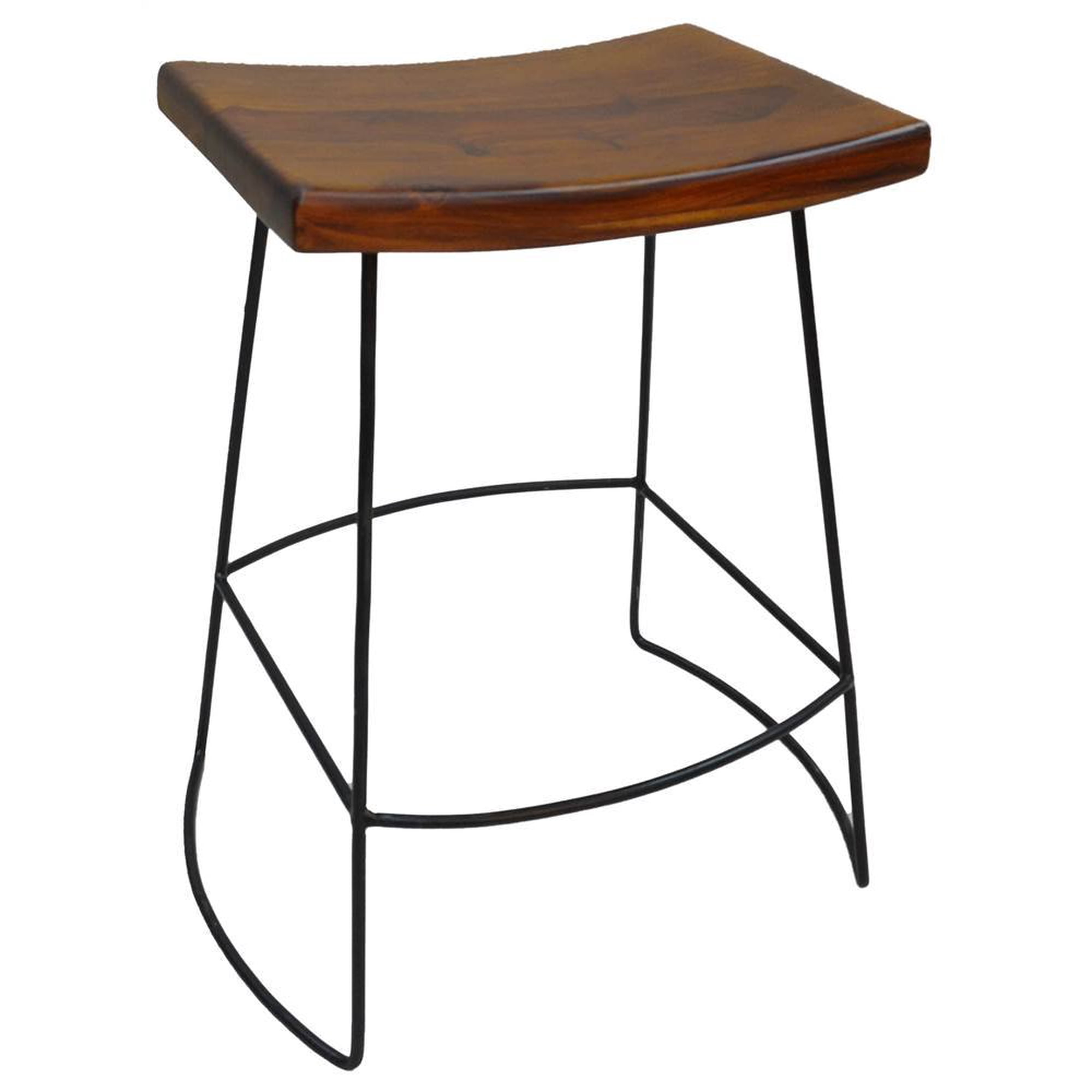 Carolina Chair - Taburete Carolina Cottage Reece Con Asiento De Madera