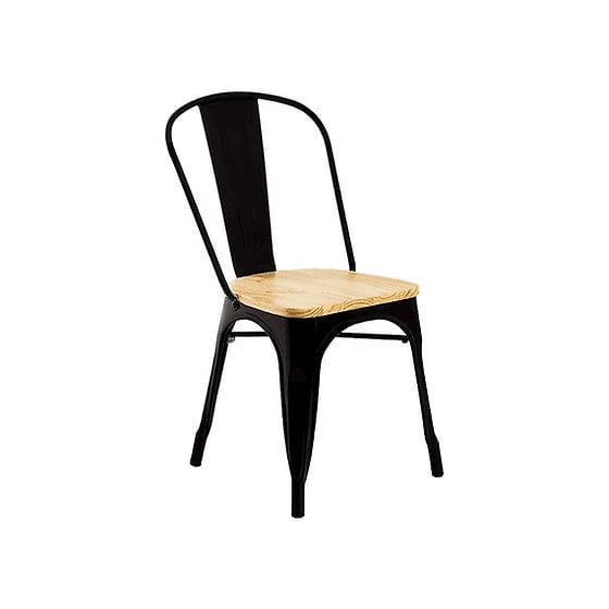 Moadchile - Silla Tolix Wood Negra