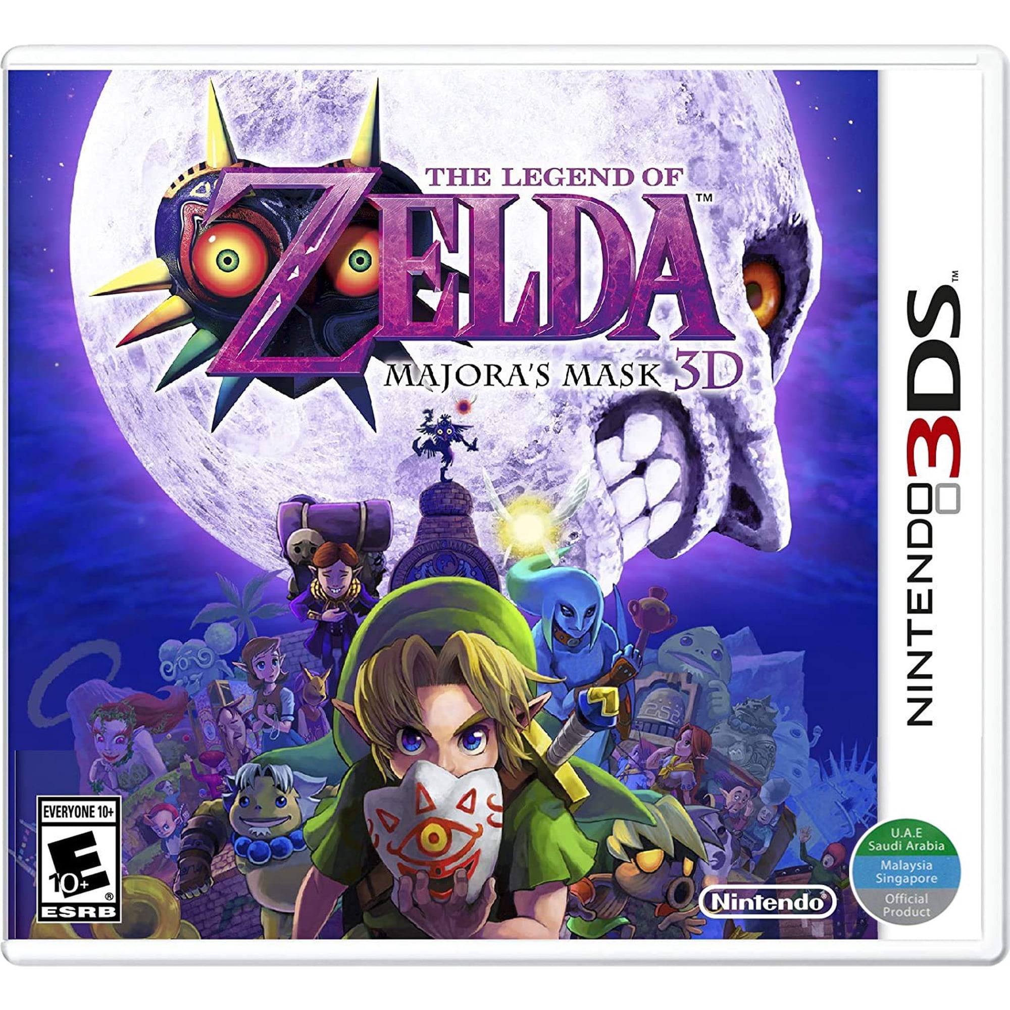 Nintendo - The Legend Of Zelda: Majora's Mask 3d (edición Mundial)