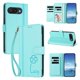 thumbnail image 2 of Funda Cartera Trébol para Google Pixel 10a con Ranuras Tarjetas y Carga Inalámbrica Verde menta, 2 of 6
