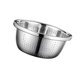 thumbnail image 1 of Colador De Acero Inoxidable Para Cocina, Colador De Alimentos Grueso Resistente, 22cm, 1 of 3