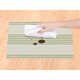 thumbnail image 3 of Juego de Manteles Individuales REGALWOVEN de 8 para Decoración de Mesa de Comedor de Cocina, Manteles Lavables y Limpiables Verde 18*12in, 3 of 7