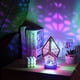 thumbnail image 2 of 1pc Bohemian Floor Light, Ambient Light, LED Diamond Shaped Star Projection Light, Bedside Night Lamp, 2 of 3