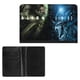 thumbnail image 2 of Alien Porta Pasaporte y Cartera de Viaje Premium de Cuero PU, Funda de Pasaporte Bloqueo RFID con Ranuras para Tarjetas de Crédito, Estuche para Libro de Pasaporte para Familia 10cm × 15cm, 2 of 6