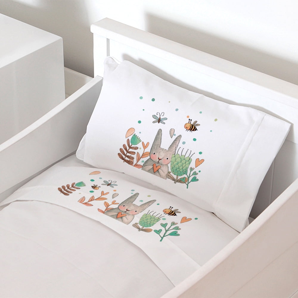 Tuyo Print - Juego De Sábanas Pack & Play Conejito