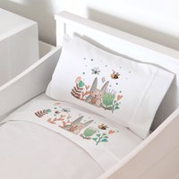 Tuyo Print - Juego De Sábanas Moisés - Colecho Conejito