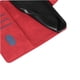 thumbnail image 5 of Funda tipo cartera con tapa para Samsung Galaxy A57 5G con tarjetero, soporte y cubierta magnética Rojo, 5 of 5