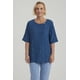 thumbnail image 1 of Polera Mujer Texturizada Azul - ll, 1 of 4