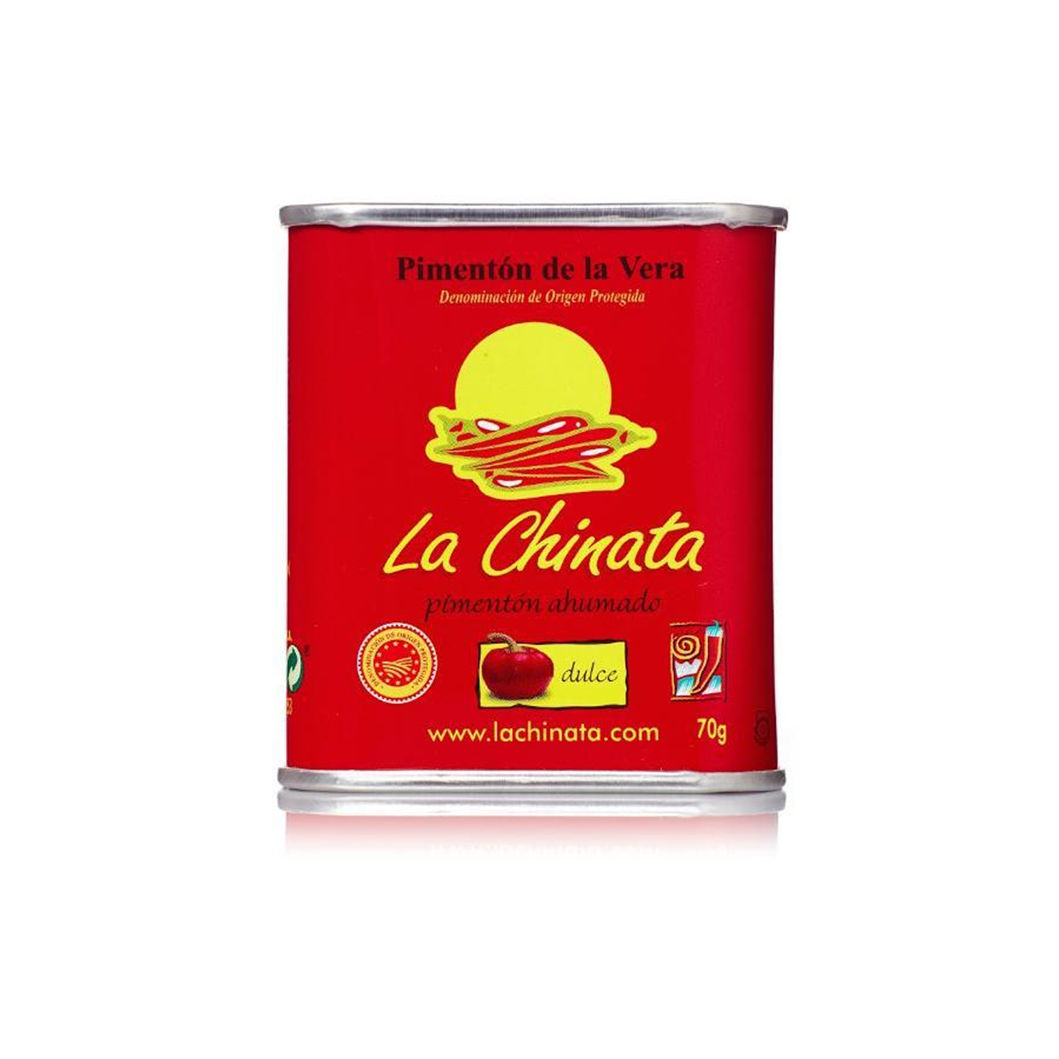 La Chinata Pimentón Ahumado Dulce Lata 1 X 70 Gr