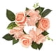 thumbnail image 2 of Coronas De Anillo De Vela Navideña Para Velas Cónicas Para Sala De Estar, Boda De Navidad, Rosa Claro, 2 of 5