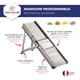 thumbnail image 2 of Mandoline Bron Coucke Professional de acero inoxidable, 2 of 7