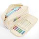 thumbnail image 1 of Estuche SUNEE 22 cm Gran Capacidad Beige Oxford, 1 of 8