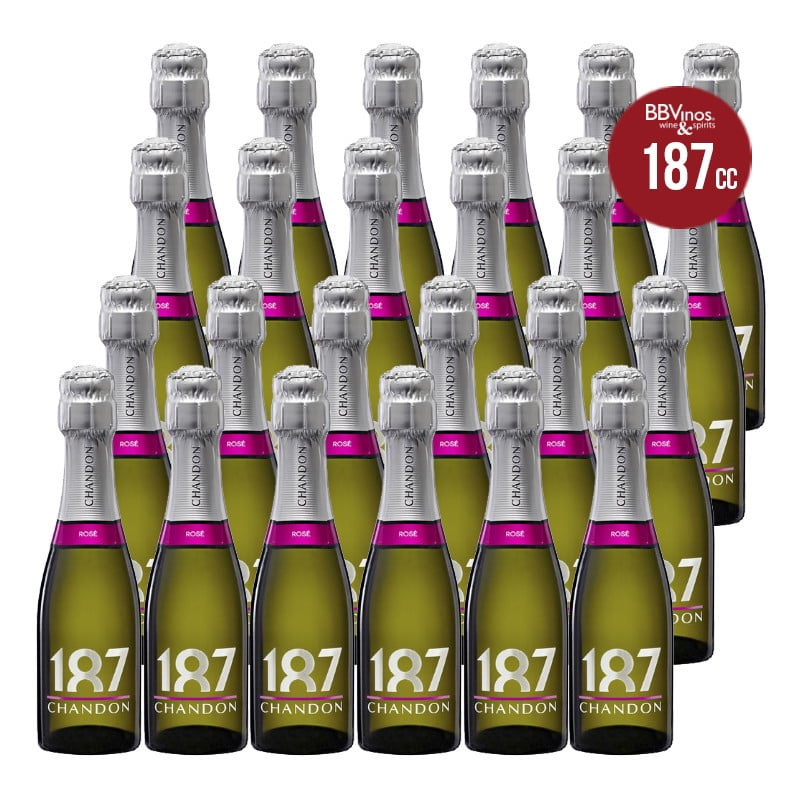 24 Espumantes Rose, 187 Ml, 12%