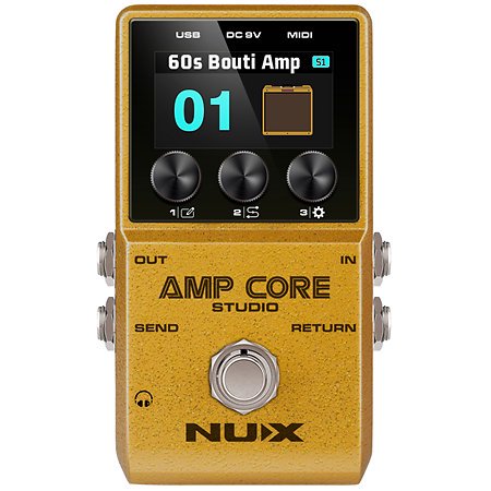 Pedal De Guitarra Amp Core Studio Nca-1 Nux