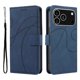 thumbnail image 1 of Funda tipo cartera con tapa para iPhone 17 Pro con tarjetero, soporte y cubierta magnética Azul, 1 of 6