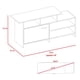 thumbnail image 3 of Rack TV 32" Lima 1 Puerta 54,4x119x35,2 Cm Wengue, 3 of 3
