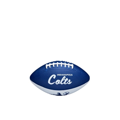 Mini Balón De Fútbol Americano Wilson Nfl Diseño Retro De Indianápolis