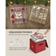 thumbnail image 5 of Caja de almacenamiento para adornos navideños SONGMICS, color rojo cereza URFB034R01, 5 of 6