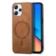 thumbnail image 1 of Magnetic Slim Case for Xiaomi Redmi 12 with Camera Guard & Anti-Scratch Back Brown, 1 of 6