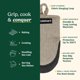 thumbnail image 5 of Guante de cocina Best Brands 14 cm x 18 cm (2 unidades) resistente al calor, 5 of 7