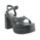 thumbnail image 3 of Sandalia Chalada Mujer Vizze-1 Negro Casual, 3 of 6
