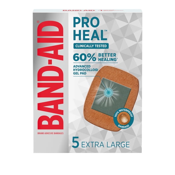 Vendajes adhesivos impermeables Band-Aid Pro Heal, 5 unidades