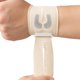 thumbnail image 1 of Muñequera CyberNexus TFCC con Almohadillas de Gel 3D Beige (1 unidad), 1 of 8