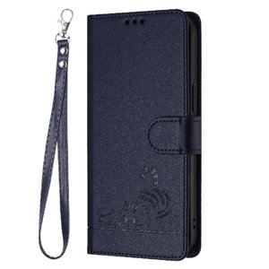 Funda Tipo Cartera Foxdock Para Infinix Note 40 Pro 5G Con Soporte, Ranuras, Rfid, Diseño De Gato