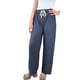 thumbnail image 4 of Pantalon Palazzo Acanalado Mujer Cintura Elasticada Verano Colores 369, 4 of 5