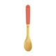 thumbnail image 1 of Cuchara Lisa Bambu Mango Silicona Coral 1 Pieza Café - Natural, 1 of 1