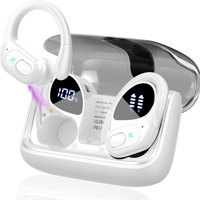 Aaronmei Auriculares Inalámbricos Bluetooth 5.4 Blanco