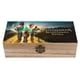 thumbnail image 1 of El Mago de la Ciudad Esmeralda Caja Organizadora de Madera Rústica - Caja Decorativa Multifuncional para Escritorio, Hogar, Oficina, Joyas y Manualidades, 1 of 6