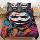 thumbnail image 1 of Juego De Funda Nórdica Joker Bedding Se Ultra Suave Y Agradable Al Tacto 3 Piezas Funda De Edredón Adorable, 1 of 3