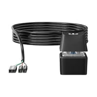 Bothyi - Interruptor De Encendido Para Computadora De Escritorio, Interruptor Móvil De Escritorio Para Salas De Reuniones, Hoteles, Cable De 5 M