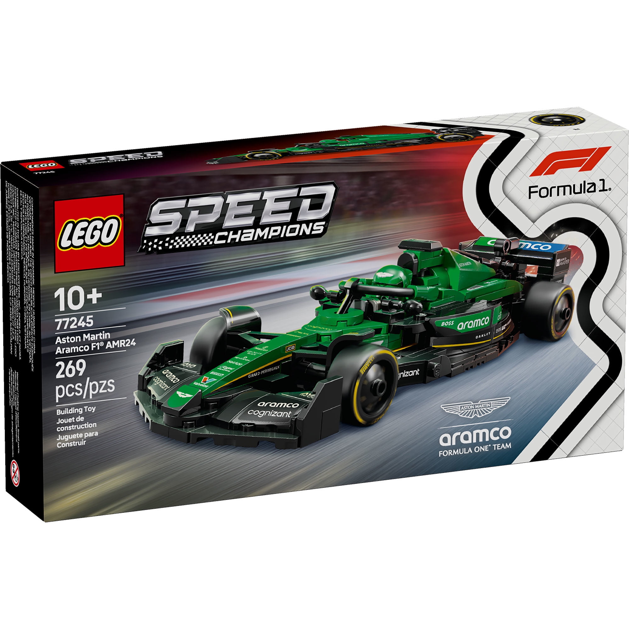 Lego - Bloques De Construcción Aston Martin Aramco F1 Amr24