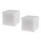thumbnail image 4 of 10 Piezas De Almohadillas De Fieltro De Aguja De Resina ABS Blanca, Accesorios De Fieltro De Lana De 15 X 20 Mm, 4 of 5