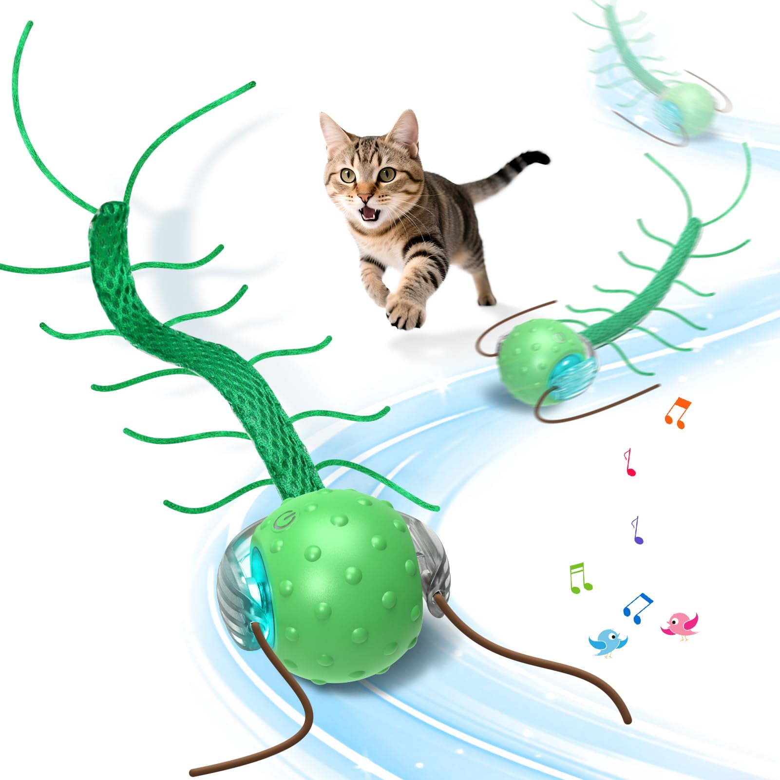 Juguetes Interactivos Para Gatos Giociv 2025 Para Gatos Aburridos Con Chirridos