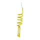 thumbnail image 2 of Perca De Columpio En Espiral Para Loros, Percha De Cuerda En Espiral Para Pájaros, Periquitos, Pinzones, Amarillo, 1m, 2 of 5