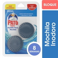 Pastilla Estanque Inodoro Original Pack 2 Un Pato Purific