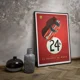 thumbnail image 1 of Cuadro Ferrari 250 Gto - 1962 Red 24h Le Mans - Auto Clásico, 1 of 3