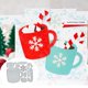 thumbnail image 1 of Troqueles de metal Copa de Copo de Nieve Sznilindm 12 × 10 cm, 1 of 7