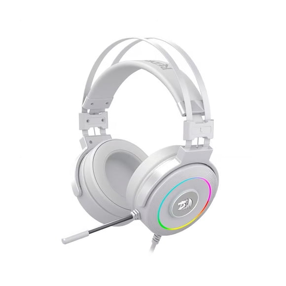 Audífonos Gamer Redragon Lamia H320 White RGB USB PC/PS/XBOX