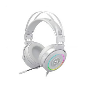 Audífonos Gamer Redragon Lamia H320 White Rgb Usb Pc/Ps/Xbox