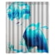 thumbnail image 1 of Cortina de ducha de Rin Okumura, el exorcista azul, con ganchos, tamaño 60 x 72 pulgadas, 1 of 3
