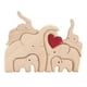 thumbnail image 1 of Adorno De Animales De Madera, Abrazo, Amor, Corazón, Estatuilla De Animal Para Decoración De Estante De Dormitorio, Estilo D, 1 of 3